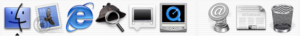Mac OS X 10.0 Cheetah - Dock