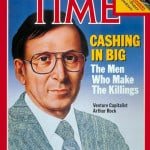 Arthur Rock auf dem Titel von Time Magazine (1984)